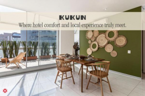 Breathtaking View wTerrace - 2BR - Kukun Juárez